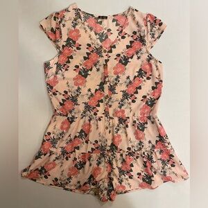 Lily Grace Large Floral Print Jumper Size XXL NWT